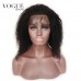 Kinky Curly 360 Lace Front Wig for Black Woman 150 Density Virgin Brazilian Human Hair Lace Frontal Wig Pre Plucked Natural Hair line with Baby Hair